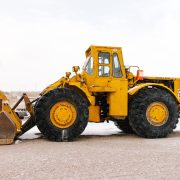 1979 CAT loader in working condition with a strong diesel engine, large front bucket, and durable hydraulic system, ready for heavy-duty construction or farm work