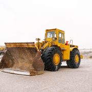 1979 CAT loader in working condition with a strong diesel engine, large front bucket, and durable hydraulic system, ready for heavy-duty construction or farm work