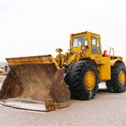 1979 CAT loader in working condition with a strong diesel engine, large front bucket, and durable hydraulic system, ready for heavy-duty construction or farm work