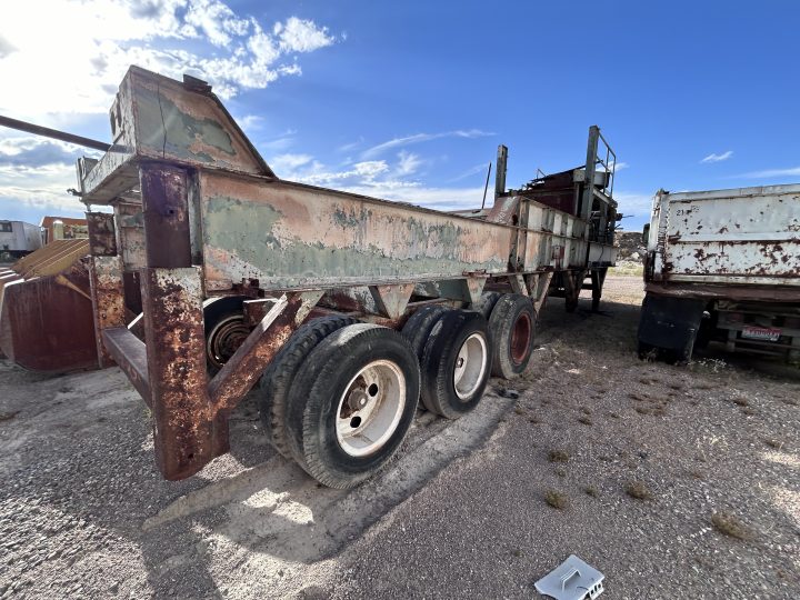 1981 Portable Crusher Chassis